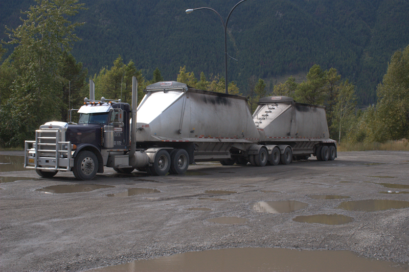 B Train Coal Truck at Sparwood, BC